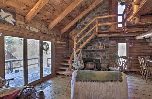 Henniker House | Cabin: Private Hot Tub, Walk to Pats Peak Ski Area