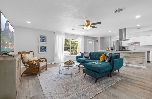 Rockledge House | Calm Oasis Home, Pool, Walk to Restaurants