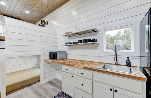 Blanco House | Canary-Inspired Tiny Home Retreat Near Blanco State Park