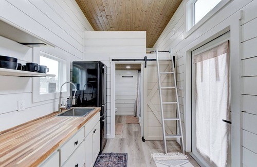 Blanco House | Canary-Inspired Tiny Home Retreat Near Blanco State Park