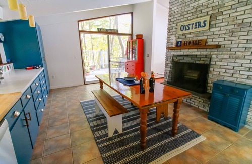Damariscotta House | Coffee on your deck with a serene sunrise as you watch eagles soar