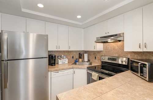 Port Canaveral Condo | Corner unit private balcony ocean view, pool & spa, beachfront access in Florida