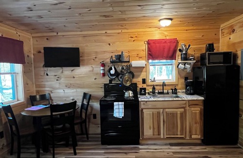 Sangerville Cabin | Cozy cabin rental located on the atv & snowmobile trail. Family & Pet friendly