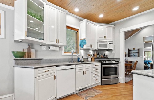 North End House | Cozy North End Cottage! Walk the Tree-lined Neighborhood to Hyde Park + Camel's Back Park