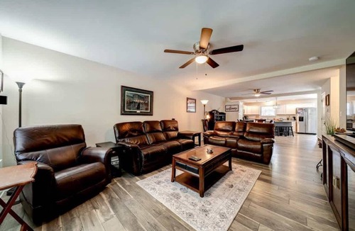 Charles Town House | Cozy w Fire Pit, Grill, Deck, Screened Porch, WiFi