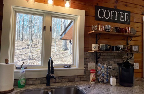 Massanutten Cabin | Cub Cabin on Massanutten Resort- Fully Renovated Log Cabin- Hot Tub & Fire Pit