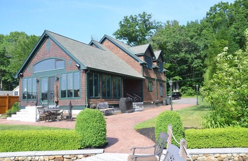 Laconia House | Direct Winnipesaukee Waterfront home w/dock for 28' boat & sandy swimming area