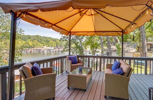 Eucha House | Dock + Views: Scenic Group Retreat on Grand Lake!