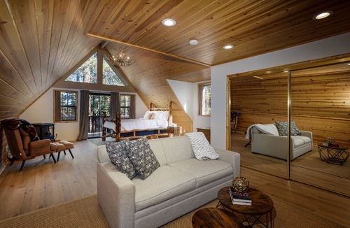 Big Bear Cabin | 🐻FamilyCabin🍿TheaterRoom🎱GameRoom🔋EVCharger 🐶PetFriendly