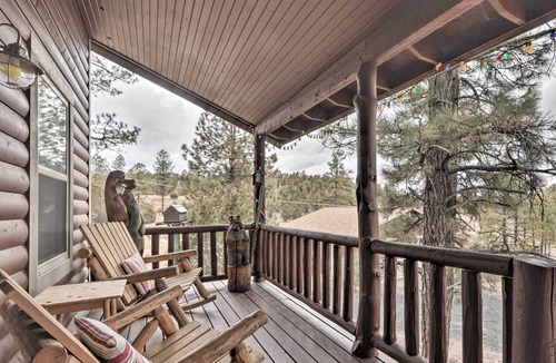 Overgaard Cabin | Fire Pit + Game Room: Heber-Overgaard Cabin!