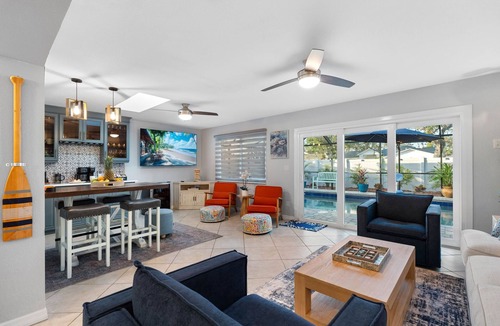 Seminole House | Flamingo Palms | 6BR Estate · Heated Pool · Game Room · Sleeps 10