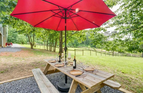 Front Royal Apartment | Front Royal Studio w/Mtn Views & Brick Oven
