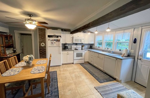 Deep Hole House | Hancock House -Single Family Home - Screened Porch, NO LINENS PROVIDED