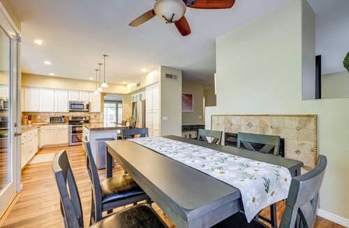 East Mesa Cottage | Heated/cooled Pool: Spacious Mesa Home Near Golf!