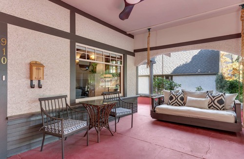North End House | Iconic NorthEnd Treasure w/Porch Swing & Electric Fireplace | Private Office | Walk to Hyde Park!