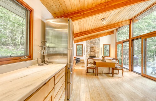 Edgecomb Cottage | Lakefront Home w/Beautiful Water Views Dock and Canoes Available - Dogs OK