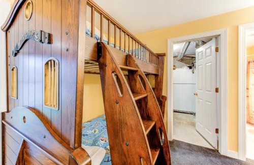Lakeside Woods House | Lakefront home with boat dock, private firepit & game room - dog-friendly