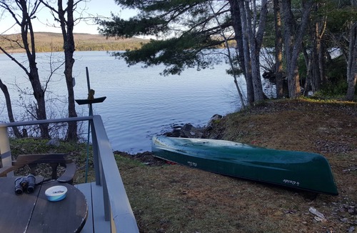Eddington Cabin | Lakehouse on the edge of the water near Acadia And Bar Harbor
