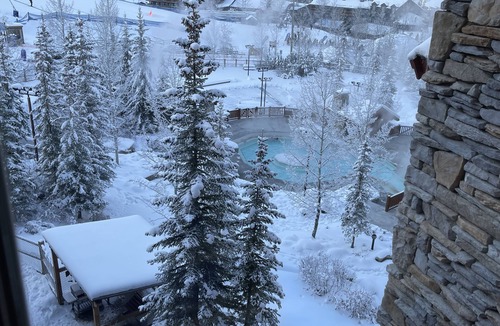 Panorama Condo | Largest pools/waterslide/sauna at panorama. Corner unit, top floor.