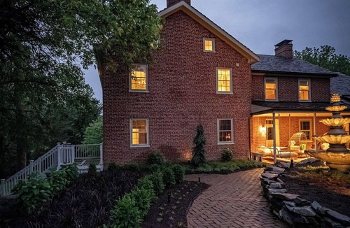 Boonsboro House | Luxury Farmhouse Estate on 66 Private Acres | 5 King Suites | Gardens + Trails