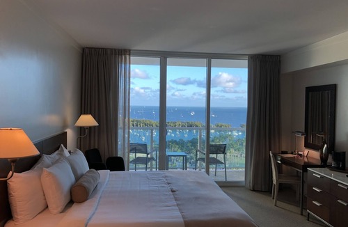 Coconut Grove Apartment | Luxury King Studio with Ocean View Private Balcony- Historic Coconut Grove!