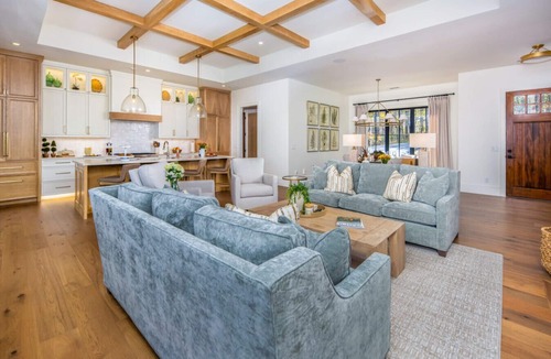 Cashiers House | Luxury Mountain Home Fireplace & Scenic Views