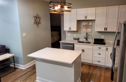 Cohoes Apartment | Luxury Studio Apt, walk to restaurants and bars