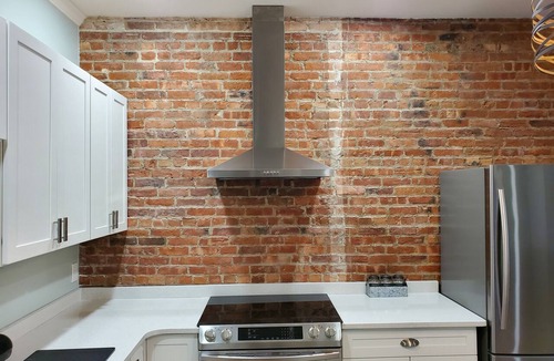 Cohoes Apartment | Luxury Studio Apt, walk to restaurants and bars
