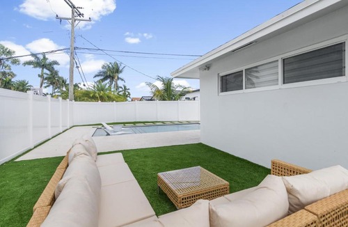Pompano Isles House | Modern 3BR Pool Home Near Pompano Beach and Pier