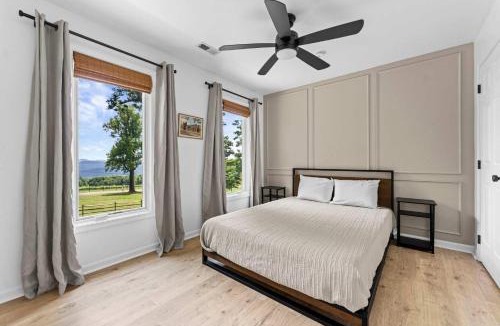 Linden House | Mountain Views w Hot Tub 95 TV & Trail Access