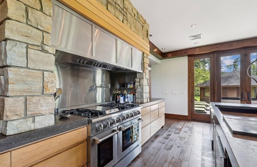 Stowe House | Mountain Zen: spacious 3 br, expansive decks with views, private swimming pond w/dock!