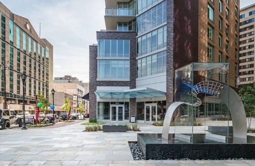 Woodmont Triangle Apartment | Near Bethesda Station | Balcony & Rooftop Terrace | McCrillis Gardens Nearby | by GLS