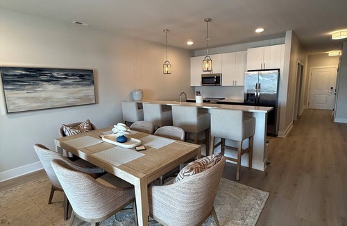 Rehoboth Beach Condo | NEW Designer Coastal Condo - Sleeps 8 -Close to Downtown Rehoboth Next to Dining