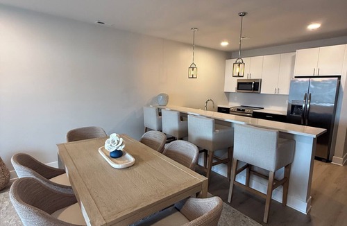 Rehoboth Beach Condo | NEW Designer Coastal Condo - Sleeps 8 -Close to Downtown Rehoboth Next to Dining