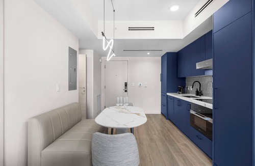 Industrial Section Condo | New Luxury Hotel in the Gables.rooftop pool, 24hr front desk, valet, shops!