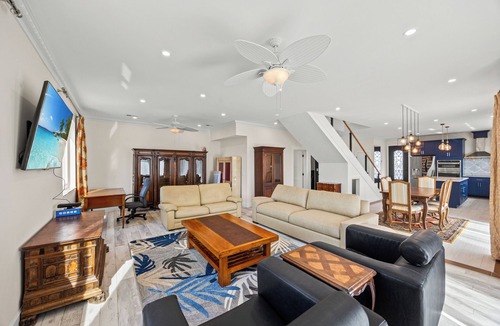 Treasure Island Villa | New Luxury Villa on Sunset Beach, Roof Top Spa, Gulf Views, Outdoor Kitchen