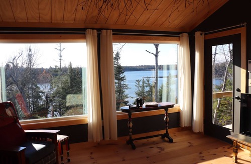 Lubec Cabin | NEW! Stunning 2-story cabin retreat, overlooks protected bay - amazing views!