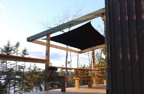 Lubec Cabin | NEW! Stunning 2-story cabin retreat, overlooks protected bay - amazing views!