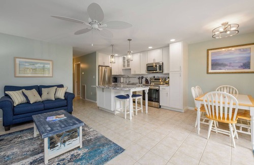 Bethany Beach Condo | Newly remodeled! Steps from the beach. Ocean block. Tower Shores.