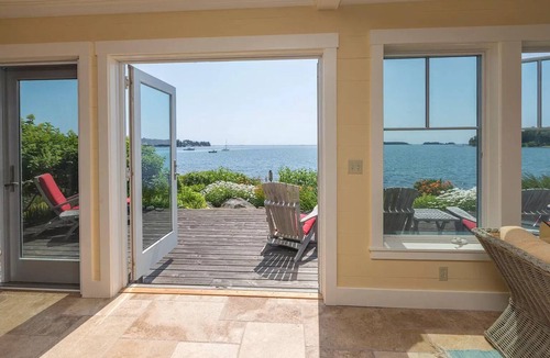 Spruce Head House | Ocean front, arts and crafts style family compound includes all amenities.