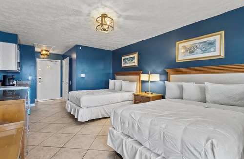 Fort Pierce Hotel | Ocean View Hotel Room with Balcony- 2 Full Beds #22