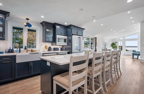 Surry House | Oceanfront Acadia Views Arcade Game Room Pets Ok