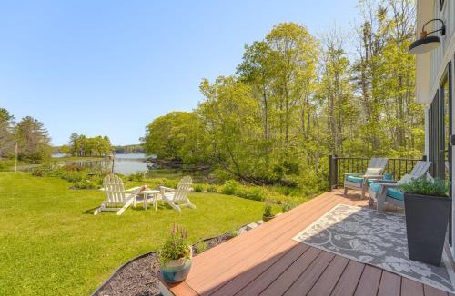 Sebascodegan Island Apartment | Oceanfront Studio w/Private Dock in Harpswell!