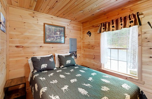Bingham House | Off-Grid Cabin, 25 Acres, Firepit, Trails, Dogs Ok