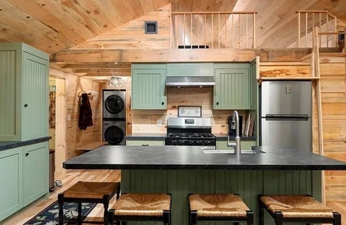 Town of Webb Cabin | Old Forge, NY - Secluded Riverfront Cottage with AC, W/D, Walk to Town!