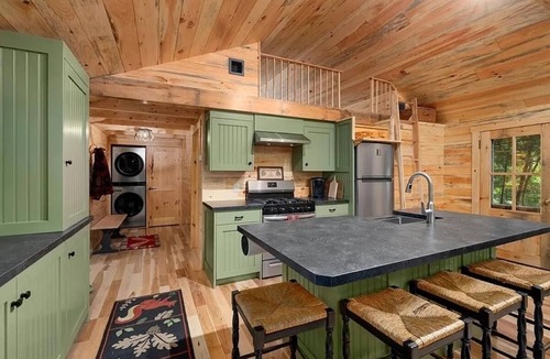 Town of Webb Cabin | Old Forge, NY - Secluded Riverfront Cottage with AC, W/D, Walk to Town!