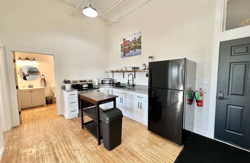 Pittsfield Apartment | ParkView Loft | 1BR with ATV Trail Access + Wi-Fi & Parking