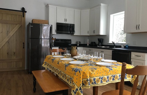 Eddington Cottage | Peaceful, family-friendly Maine getaway at newly built scenic lakefront cottage