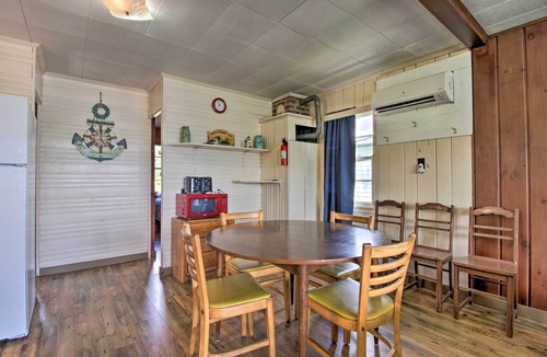 Dent Cabin | Pet-Friendly Beachfront Dent Cabin w/Grill!