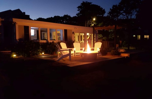 Popponesset House | Popponesset-Exclusive Waterfront Home, Firepit, Hot Tub, & central A/C